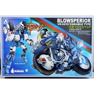 Aoshima 1/12 Mospeada Ride Armor Yellow Type Model Kit (Transformable)