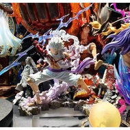 Luffy 5th Gear Thunder God Mode Action figurine one pice Anime e