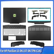 New laptop case for HP Pavilion 15-DK 15T-DK TPN-C141 LCD back cover front bezel hinges palmrest bottom case top lid L56914-001