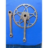 Front gear crank for old bicycle 48T