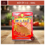 Package of 100g - Chili Powder 1+2 - Chinese mixed chili powder 1+2