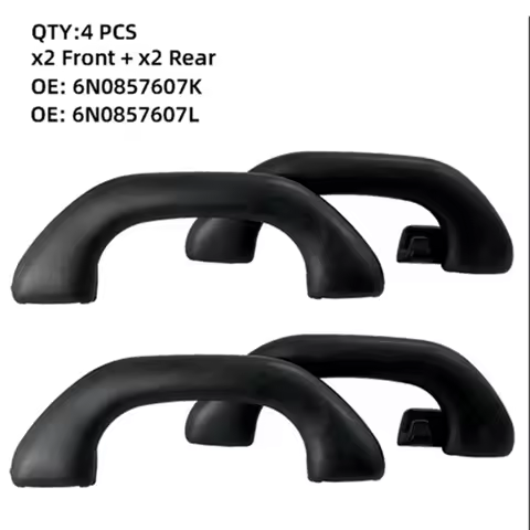 1/4PCS Interior Roof Ceiling Grab Pull Handle For VW Golf 4 GTI R32 Polo 9N Jetta MK4 Bora A4 6N0857