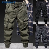 M-5XL Tactical Pants Fashion Multiple Pocket Plus Size Kargo Cargo Pants Men Seluar Kerja Kargo Cargo Lelaki