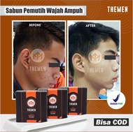 AMPUH! Sabun Penghilang Jerawat PALING CEPAT Sabun THEMEN SKIN BRIGHTENING SOAP Asli Mencerahkan Kul