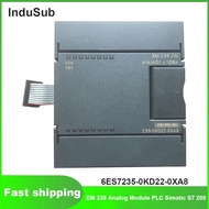 BH 6ES7235-0KD22-0XA8 EM 235 Analog Module PLC Simatic S7 200 FOR S7-22X CPU ONLY 4 AI DC +/-10V 1AQ