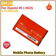 BM20 High Quality Phone Battery 3.7V 2000mAh For Xiaomi Mi 1 Mi2S Brand New Replacement Battery