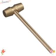 CACTU Hammer, Brass Yellow Gavel, Lawyer Prop Judge Hammers Company