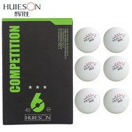 Huieson 3 Star Ping Pong Balls 40Mm 2.9G Celluloid Table Tennis Ball For Training 6Pcs/Pack