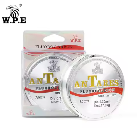 W.P.E Brand ANTEROS 150m Fluorocarbon Coating Fishing Line 0.20mm-0.60mm 10kg-41kg Fishing Line Carb