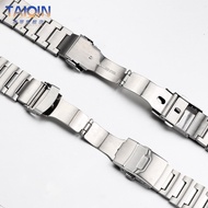 hecj029 Stainless Steel Bracelet For SEIKO No. 5 Precision Steel Watchband Red Toothed Water Ghost Monster SRPH75K1 SKX781 Watch Strap