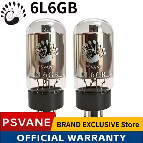 PSVANE Classic Series 6L6GB Vacuum Tube Replace 6L6GC 6P3P EL34 for Tube Amp Hifi Upgrade Amplifier