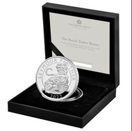 最後的英女王 2022 1oz Great Britain The Royal Tudor Beasts - The Seymour Panther .999 Silver Proof