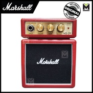Original Marshall MS-2R Red Micro Guitar Amplifier (Red)
