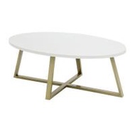 โต๊ะกลาง SB FURNITURE JAYLER 19210419 100 ซม. สีขาว (1258734)