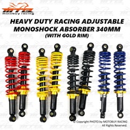 RACING ADJUSTABLE MONOSHOCK ABSORBER 340MM