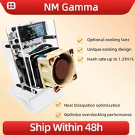 C BTC Solo Lottery Miner for computer nerd NMAxe Gamma optimized NMMiner BM1370 ASIC 1.2TH/s Open-so