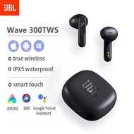 JBL Wave 300 TWS Wireless Bluetooth 5.2 Earphones 3D Stereo Sports Headset with Built-In Mic