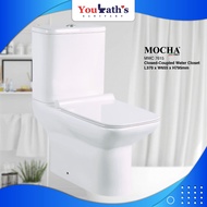MWC7615 Mocha Italy Toilet Bowl Mangkuk Tandas Duduk  马桶 Toilet Seat Water Closet Toilet Bowl Set Flushing Toilet