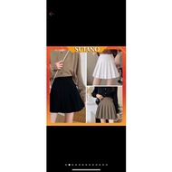 Tennis skirt, elastic skirt, pleated skirt CH001