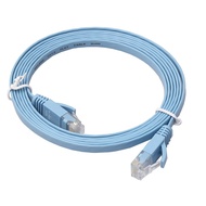[SG In Stock] Flat CAT-6 RJ45 Network Ethernet Patch Cable For Modem Router LAN Network RJ45 Connect