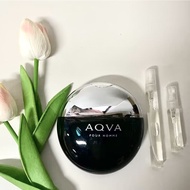 [ น้ำหอม แท้ แบ่งขาย ] 【พร้อมส่ง️】น้ำหอมแบ่งขาย Bvlgari Aqva Pour Homme Marine EDT &  Bvlgari Aqva P