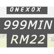 ONEXOX DATA,ONEXOX MINIT,XOX 333MIN,XOX 11MIN,XOX 222MIN,XOX SEASON PASS,XOX MINIT