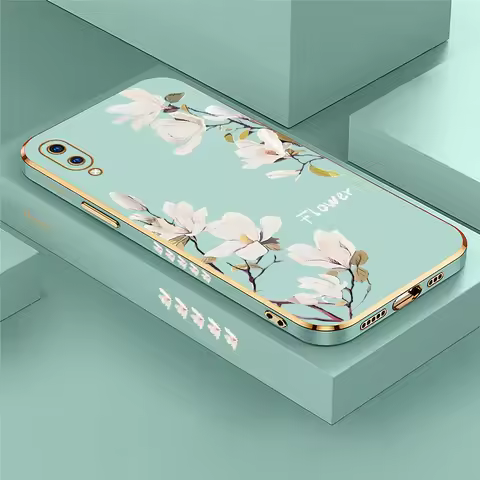Flower Case For Vivo Y67 Y66 Y55 Y55S Y30 Y30i Y51 2020 Y35 Y33T Y53S Y51A Y31 Y30G Y70 2020 Shockpr