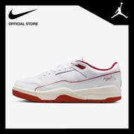 Jordan Mens Flight Court Shoes - White