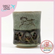 Ohori Soma-yaki Matsunaga kiln Double-walled teacup (2.4 sun) Respect for the Aged Day gift present 