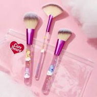 3 ชิ้น ชุดแปรงแต่งหน้า Carebears พร้อมกระเป๋า, Cheer Bear, Bear, Good, Funshine Bear, ของขวัญ, วันวา