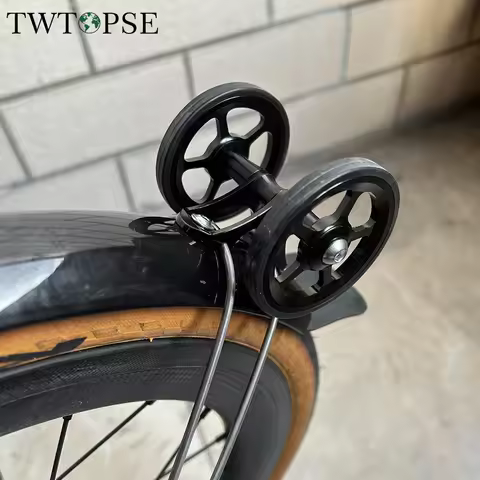 TWTOPSE P T Line Bike Easywheel Fender Wheel For Brompton Folding Bike Bicycle Mudguard Mud Guard Wh