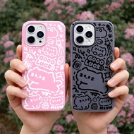 Meow Doodle Case for SAMSUNG A07 A17 A56 A36 A57 A37 A27 A04 A04E A04S A13 A05 A05S A06 4G 5G A14 A1