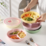 Ceramic Dining Tray 211 Fat Reducing Dining Plate Fat Reducing Meal Plates Bento Box Lunch Box 211 D