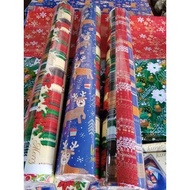 50pcs Assorted Christmas Gift Wrapper Coated and glossy christmas wrapping paper