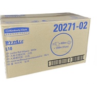 WYPALL® L10 Jumbo Roll Wipers 20271 - 2 rolls x 600m/ Wypall 20271-02 Jumbo Tissue Roll