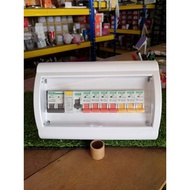 DB 12way c/w 40a 2p elcb & 40a 2p mcb c/w 1p mcb *7 c/w mcb bar (db completer set) eps elcb / eps mc