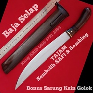 GOLOK SEMBELIH terTAJAM Baja Selap CIBATU Asli