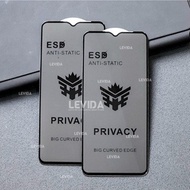 LAYAR Tempered glass Anti Static ESD SPY Anti Peep Premium Full Screen Anti-Scratch Spy iphone 17 ip