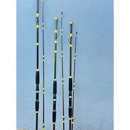 SPECIALIZED FISHING ROD LURE DRAGON TITAN PURPLE LIGHT 7 COLORS LIGHT CARBON FOOT FOAM HANDLE FOR SU