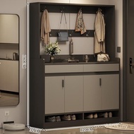 Shoe Cabinet Hanger Multifunctional Integrated Rack Household Items Entry Shoe Rack Entrance Cabinet