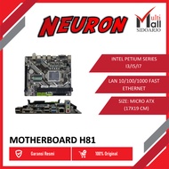 NEURON H81-JEK MOTHERBOARD + BOX