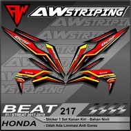 Beat Street / Beat Fi Esp / Beat Fi New 2016 2017 2018 2019 AW-217 Variation Striping Sticker