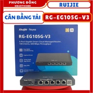 RUIJIE RG-EG105G-V3 LOAD BALANCE - 1000 Mbps Turbo mode, 32 MB flash memory, 128 MB RAM, Supports up