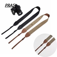 PRASI Camera Shoulder Strap, Polyester Retro Micro Single Strap, Accessories Adjustable Neck Strap L