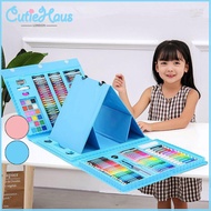 Cutiehaus 208pcs Art Watercolor Student Painting And Colouring Tools Color Pen With Brush Set Lukisa