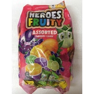 Heroes Fruity Assorted Flavours Candy/Gula-gula Persia bush-buahanblackcarrant /manga/limaunipis/50p
