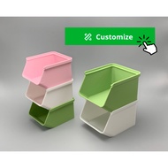 3D Print Stackable Box Minimalist Stackable Storage Box