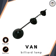 Lampu Meja Billiard 3 Kap Tanpa Bohlam