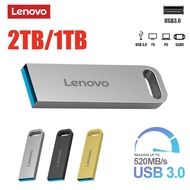 Lenovo USB ยูเอสบีแฟลชไดรฟ์ USB 2TB 3.0ไดร์ฟปากกา Pendrive กันน้ำ1TB แฟลชดิสก์หน่วยความจำสำหรับ PS5เล่นเกมเป็นของขวัญแผ่นดิสก์ U USB