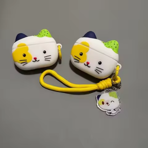 Cat Monster Suitable AirPods 4 Generation Apple Wireless Bluetooth Earphone Cover Cartoon Pro 2/3 Si